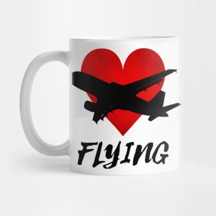 I LOVE FLYING Mug